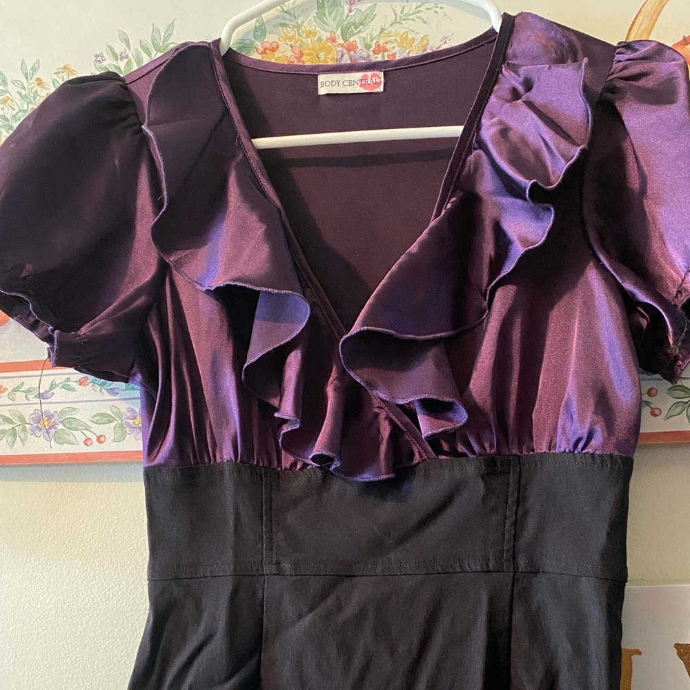 Body Central Ruffle Bodycon Dress